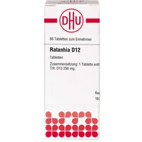 RATANHIA D 12 Tabletten 80 St – PZN 7178652 из немецкой аптеки