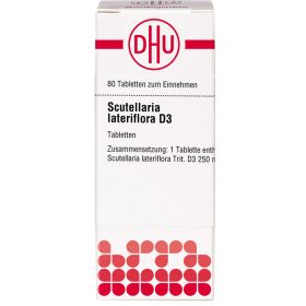 SCUTELLARIA LATERIFLORA D 3 Tabletten 80 St – PZN 7179887 из немецкой аптеки