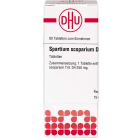 SPARTIUM SCOPARIUM D 4 Tabletten 80 St – PZN 7180442 из немецкой аптеки