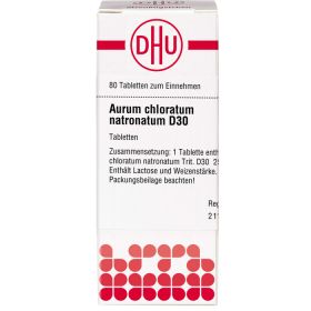 AURUM CHLORATUM NATRONATUM D 30 Tabletten 80 St – PZN 7246313 из немецкой аптеки