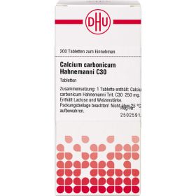 CALCIUM CARBONICUM Hahnemanni C 30 Tabletten 200 St – PZN 7246520 из немецкой аптеки