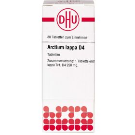 ARCTIUM lappa D 4 Tabletten 80 St – PZN 7454626 из немецкой аптеки