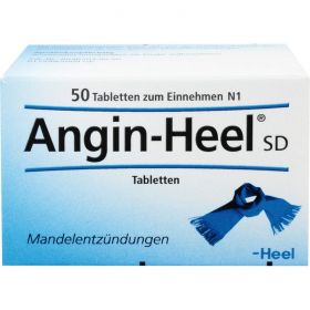ANGIN HEEL SD Tabletten 50 St – PZN 8412268 из немецкой аптеки