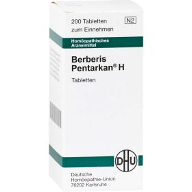 BERBERIS PENTARKAN H Tabletten 200 St – PZN 8534652 из немецкой аптеки