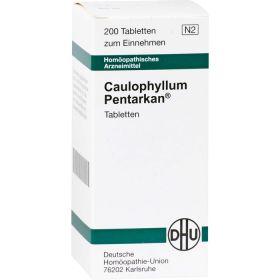 CAULOPHYLLUM PENTARKAN Tabletten 200 St – PZN 8534669 из немецкой аптеки