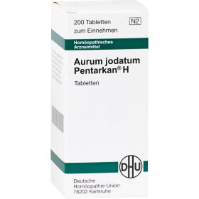 AURUM JODATUM PENTARKAN H Tabletten 200 St – PZN 8922118 из немецкой аптеки