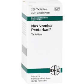 NUX VOMICA PENTARKAN Tabletten 200 St – PZN 8922124 из немецкой аптеки