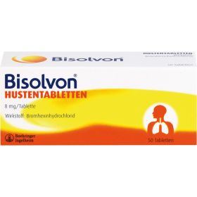 BISOLVON Hustentabletten 8 mg 50 St – PZN 139011 из немецкой аптеки