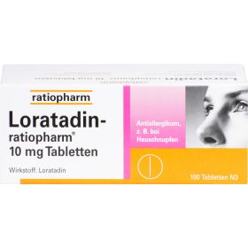 LORATADIN-ratiopharm 10 mg Tabletten 100 St – PZN 142912 из немецкой аптеки