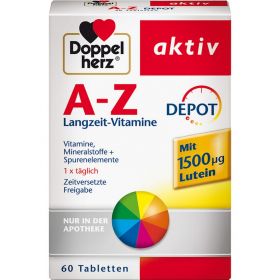 DOPPELHERZ A-Z Depot Tabletten 60 St – PZN 263449 из немецкой аптеки