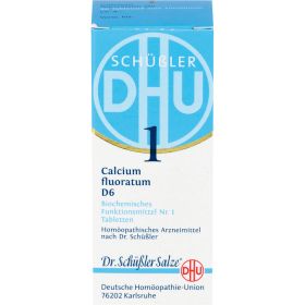 BIOCHEMIE DHU 1 Calcium fluoratum D 6 Tabletten 80 St – PZN 273778 из немецкой аптеки