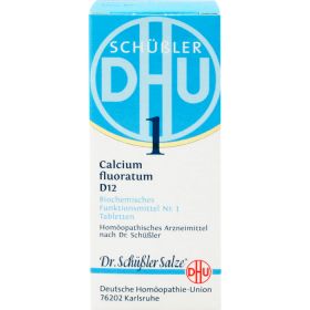 BIOCHEMIE DHU 1 Calcium fluoratum D 12 Tabletten 80 St – PZN 273809 из немецкой аптеки