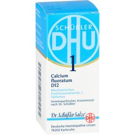 BIOCHEMIE DHU 1 Calcium fluoratum D 12 Tabletten 1000 St – PZN 273815 из немецкой аптеки