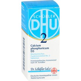 BIOCHEMIE DHU 2 Calcium phosphoricum D 3 Tabletten 80 St – PZN 273838 из немецкой аптеки