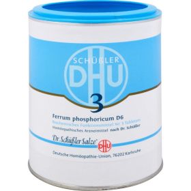 BIOCHEMIE DHU 3 Ferrum phosphoricum D 6 Tabletten 1000 St – PZN 273985 из немецкой аптеки