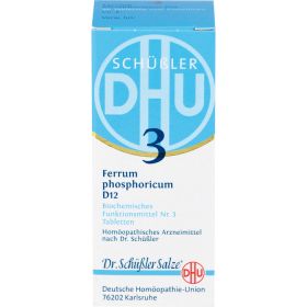 BIOCHEMIE DHU 3 Ferrum phosphoricum D 12 Tabletten 80 St – PZN 274016 из немецкой аптеки