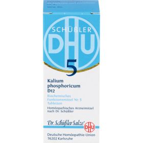 BIOCHEMIE DHU 5 Kalium phosphoricum D 12 Tabletten 80 St – PZN 274200 из немецкой аптеки