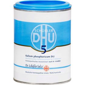 BIOCHEMIE DHU 5 Kalium phosphoricum D 12 Tabletten 1000 St – PZN 274217 из немецкой аптеки