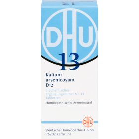BIOCHEMIE DHU 13 Kalium arsenicosum D 12 Tabletten 80 St – PZN 274950 из немецкой аптеки