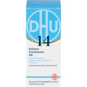 BIOCHEMIE DHU 14 Kalium bromatum D 6 Tabletten 80 St – PZN 274996 из немецкой аптеки
