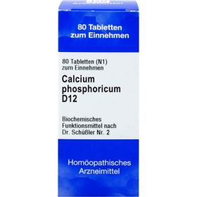 BIOCHEMIE 2 Calcium phosphoricum D 12 Tabletten 80 St – PZN 545254 из немецкой аптеки