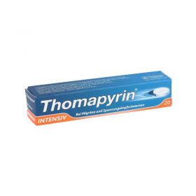Thomapyrin INTENSIV (20 stk) – PZN 624605 из немецкой аптеки
