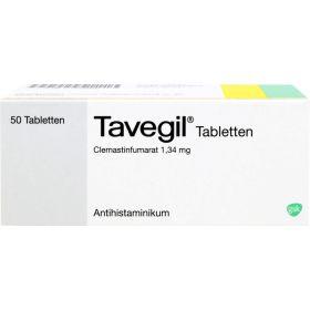 TAVEGIL Tabletten 50 St – PZN 1407666 из немецкой аптеки