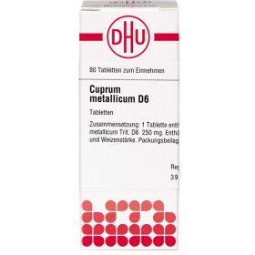 CUPRUM METALLICUM D 6 Tabletten 80 St – PZN 1768312 из немецкой аптеки