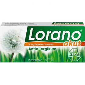 LORANO akut Tabletten 7 St – PZN 1797130 из немецкой аптеки