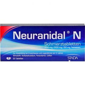 NEURANIDAL N Tabletten 20 St – PZN 1809034 из немецкой аптеки