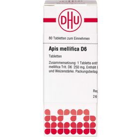 APIS MELLIFICA D 6 Tabletten 80 St – PZN 2109882 из немецкой аптеки