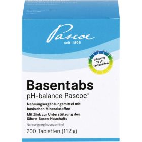 BASENTABS pH Balance Pascoe Tabletten 200 St – PZN 2246521 из немецкой аптеки