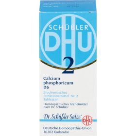BIOCHEMIE DHU 2 Calcium phosphoricum D 6 Tabletten 200 St – PZN 2580444 из немецкой аптеки