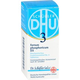 BIOCHEMIE DHU 3 Ferrum phosphoricum D 3 Tabletten 200 St – PZN 2580467 из немецкой аптеки