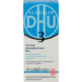 BIOCHEMIE DHU 3 Ferrum phosphoricum D 12 Tabletten 200 St – PZN 2580510 из немецкой аптеки