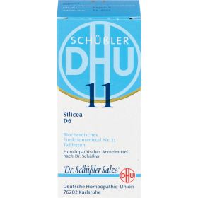 BIOCHEMIE DHU 11 Silicea D 6 Tabletten 200 St – PZN 2580935 из немецкой аптеки