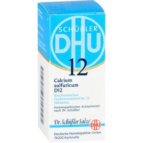 BIOCHEMIE DHU 12 Calcium sulfuricum D 12 Tabletten 200 St – PZN 2581076 из немецкой аптеки