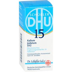 BIOCHEMIE DHU 15 Kalium jodatum D 12 Tabletten 200 St – PZN 2581159 из немецкой аптеки