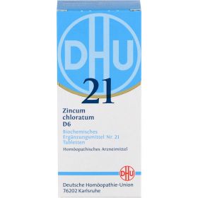 BIOCHEMIE DHU 21 Zincum chloratum D 6 Tabletten 200 St – PZN 2581656 из немецкой аптеки