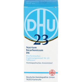 BIOCHEMIE DHU 23 Natrium bicarbonicum D 6 Tabl. 200 St – PZN 2581745 из немецкой аптеки
