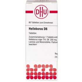 HELLEBORUS D 6 Tabletten 80 St – PZN 2631302 из немецкой аптеки