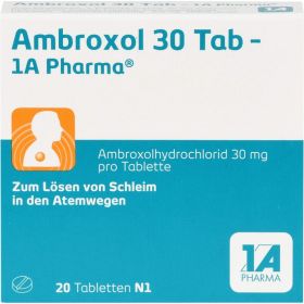 AMBROXOL 30 Tab-1A Pharma Tabletten 20 St – PZN 3201609 из немецкой аптеки