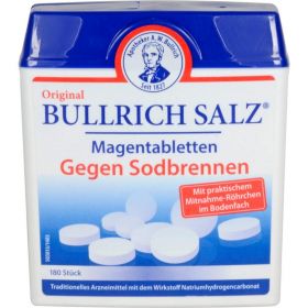 BULLRICH Salz Tabletten 180 St – PZN 3977089 из немецкой аптеки