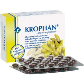 KROPHAN Blasentangtabletten 100 St – PZN 4072953 из немецкой аптеки
