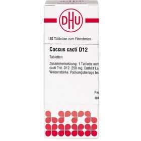 COCCUS cacti D 12 Tabletten 80 St – PZN 4213158 из немецкой аптеки