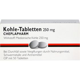 KOHLE Tabletten 50 St – PZN 4257397 из немецкой аптеки