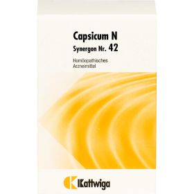 SYNERGON KOMPLEX 42 Capsicum N Tabletten 200 St – PZN 4905353 из немецкой аптеки