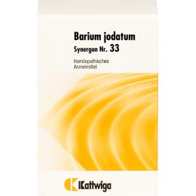 SYNERGON KOMPLEX 33 Barium jodatum Tabletten 200 St – PZN 4905726 из немецкой аптеки