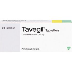 TAVEGIL Tabletten 20 St – PZN 4965993 из немецкой аптеки