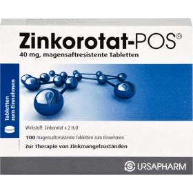 ZINKOROTAT POS magensaftresistente Tabletten 100 St – PZN 6340903 из немецкой аптеки